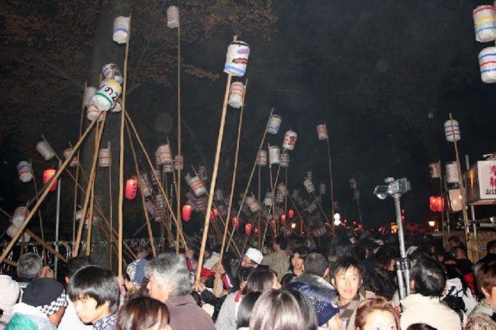 提灯もみ祭り