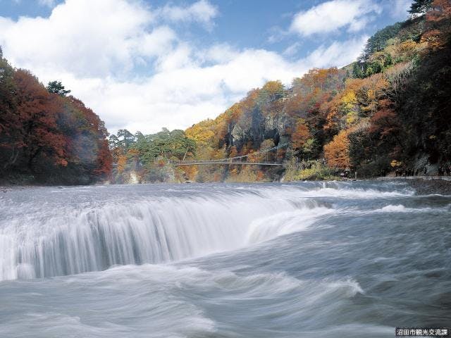 吹割渓谷の紅葉