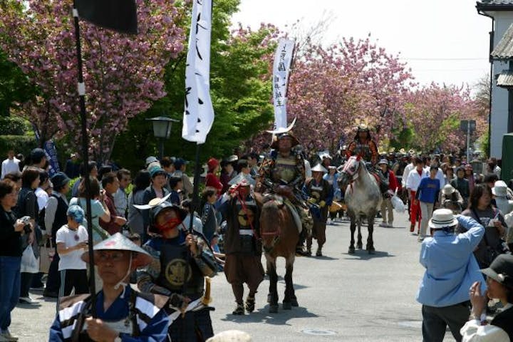 【2021年中止】白井宿八重ざくら祭り