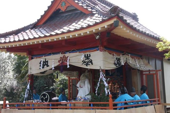 白倉神社春季例大祭
