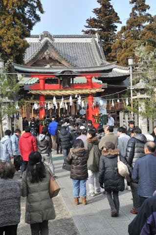 箭弓稲荷神社　元旦祭
