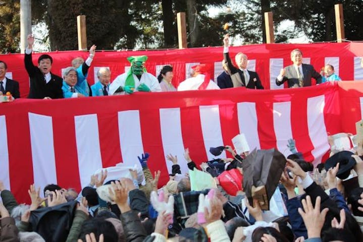 鬼鎮神社の節分