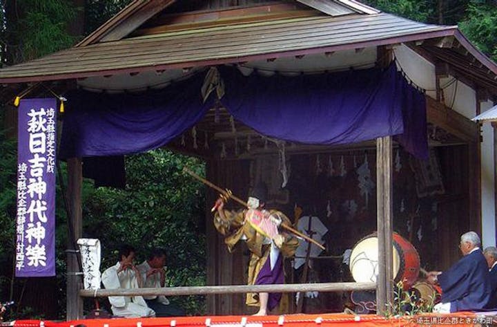 萩日吉神社神楽