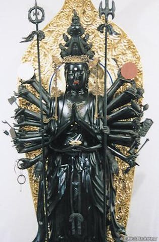 慈光寺・千手観音菩薩立像の御開帳