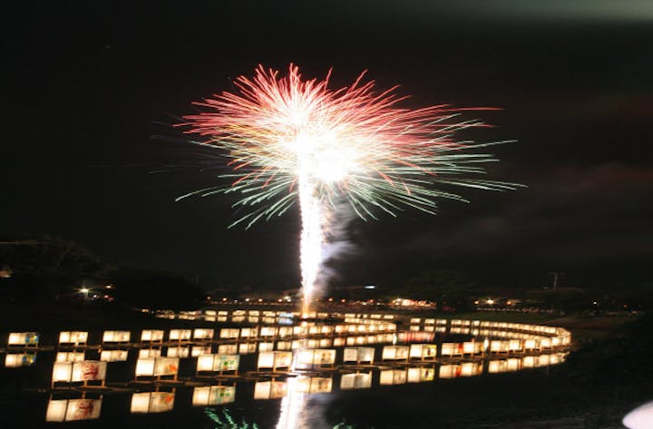 【2021年中止】古利根川流灯まつり