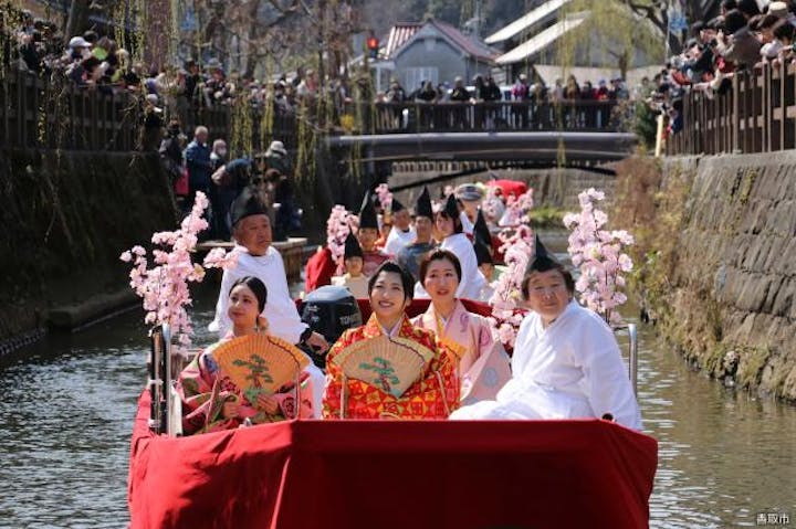 【2021年開催中止】さわら雛舟春祭り