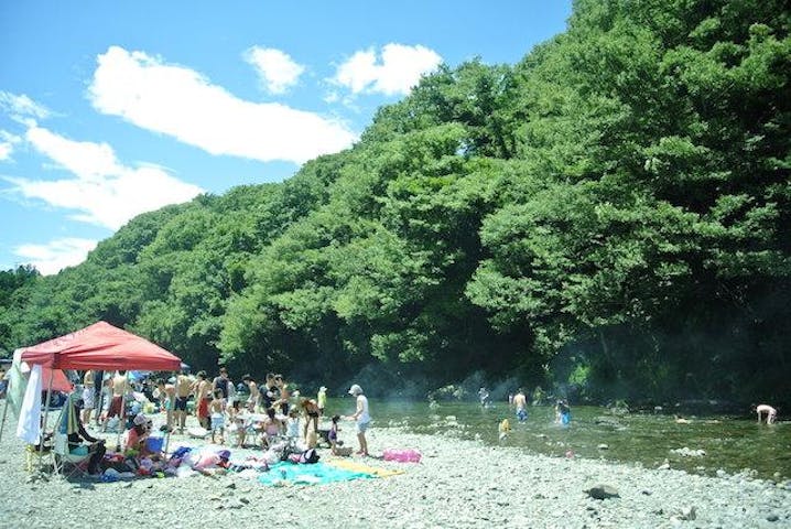 秋川橋河川公園バーベキューランド アソビュー