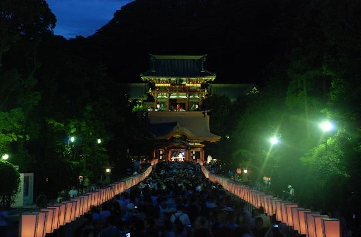 鶴岡八幡宮ぼんぼり祭