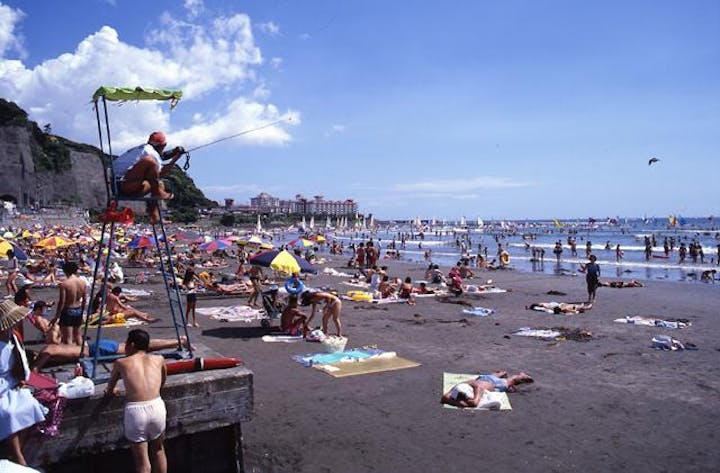 材木座海水浴場