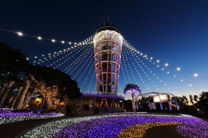 江の島を彩る光と色の祭典「湘南の宝石」　　