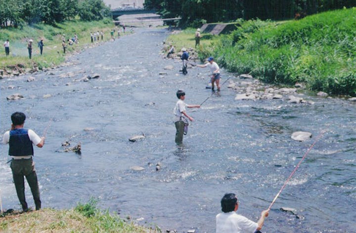 川釣り