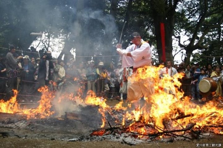 八菅神社　春の例祭