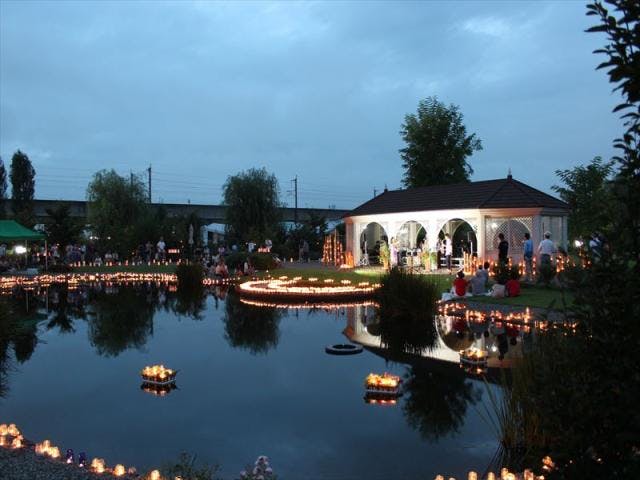 みつけイングリッシュガーデン夕暮れ音楽会