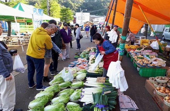 みつけふるさと朝市　一・六市場感謝祭