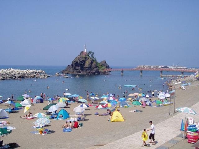 能生海水浴場