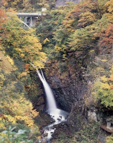 関温泉 不動滝