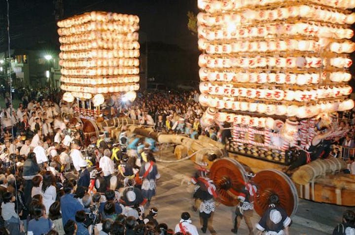 伏木曳山祭「けんか山」