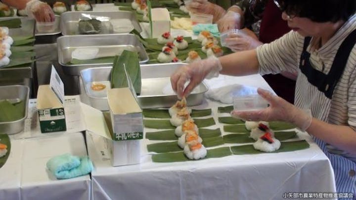 笹寿司作り体験教室