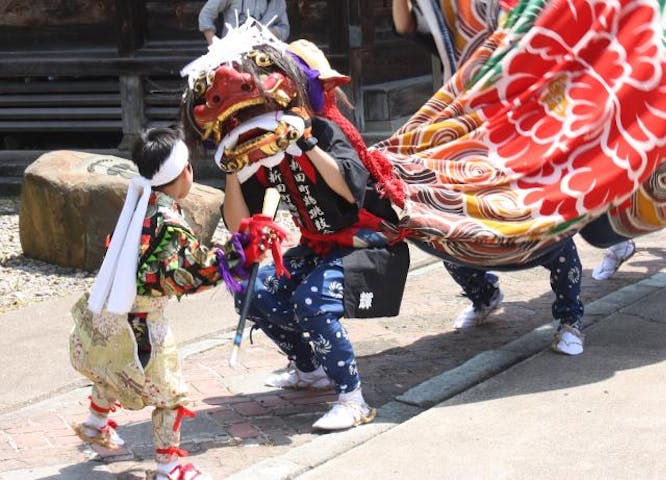 おやべの獅子舞祭（石動天神獅子舞祭）