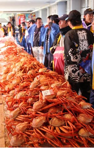 新湊カニかに海鮮白えびまつり