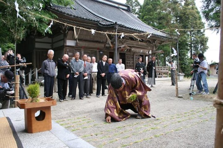 御田植祭（富山県射水市）