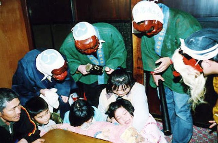 アマメハギ（石川県輪島市）