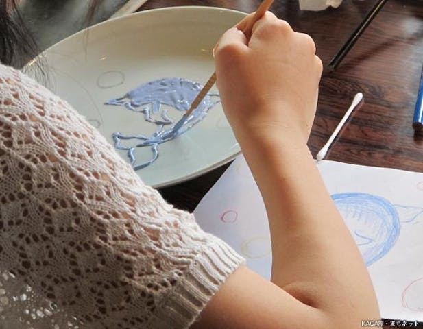 絵付け体験・蹴ろくろ体験（九谷焼窯跡展示館）