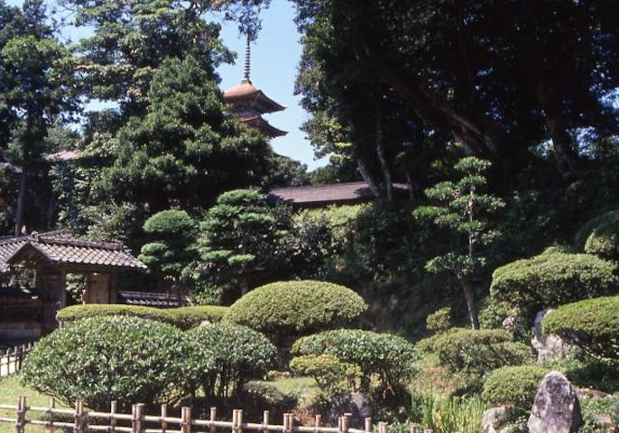 妙成寺庭園