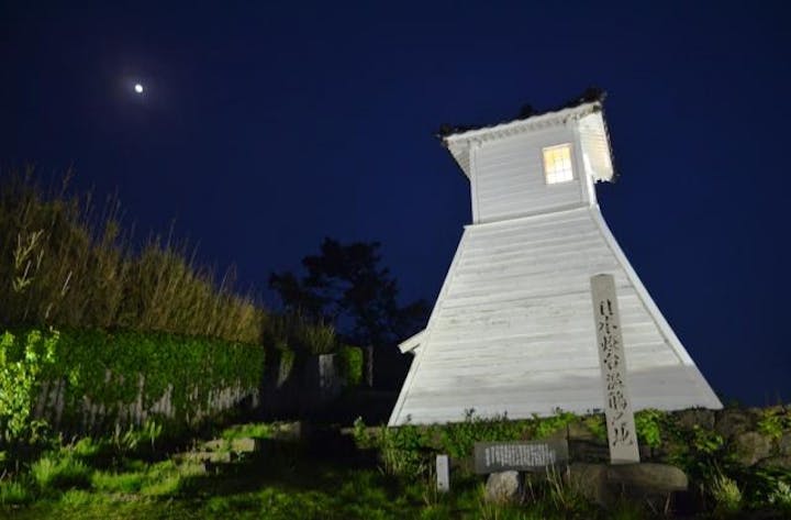 旧福浦灯台ライトアップ