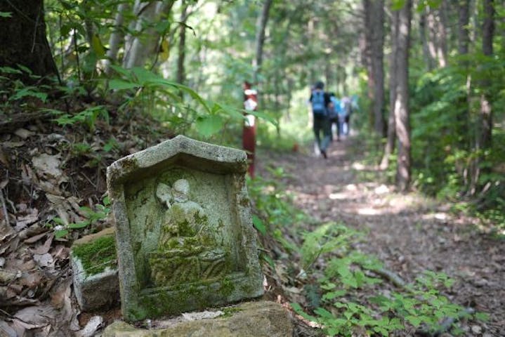 越知山行者道（登山道）