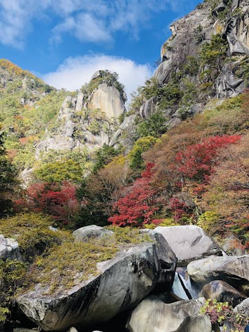 昇仙峡の紅葉