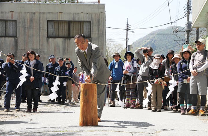西沢渓谷山開き