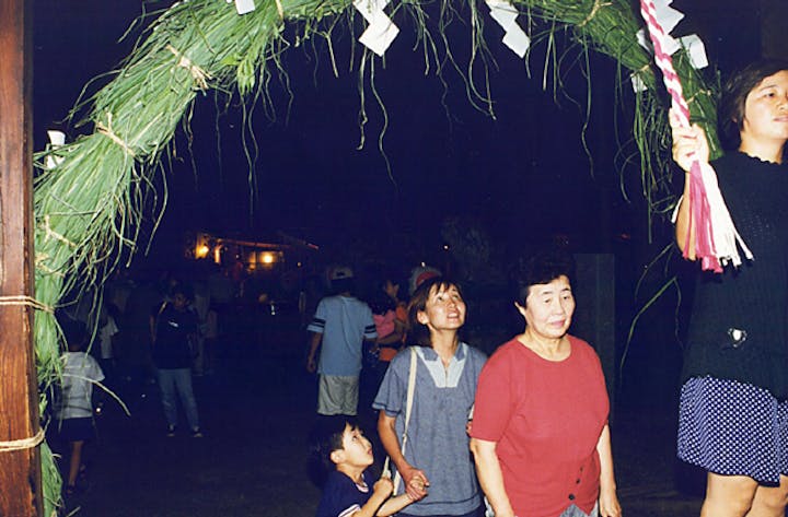 禊祭り（八王子社の輪くぐり）