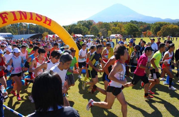 鳴沢・紅葉ロードレース大会