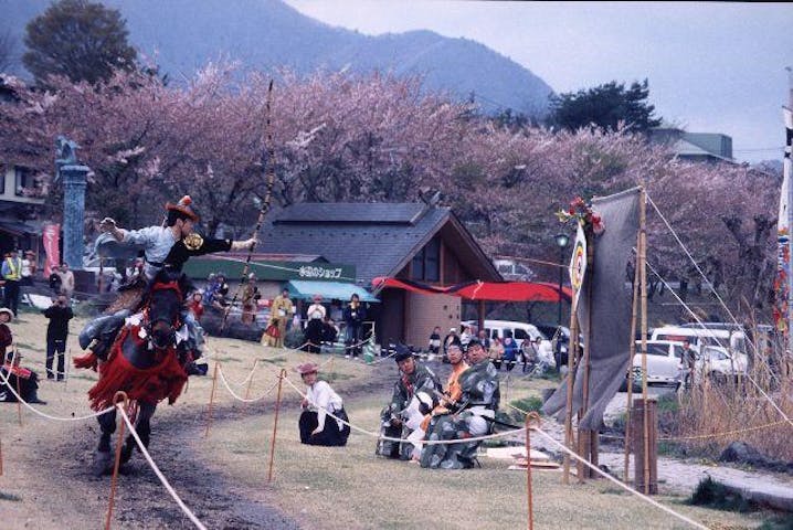 甲斐の勝山やぶさめ祭り