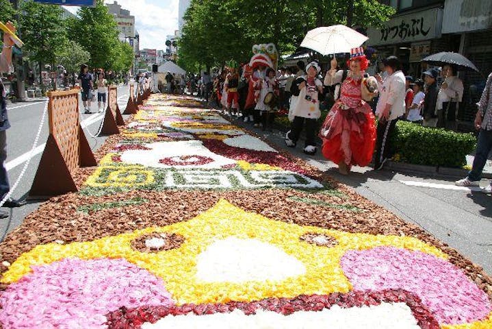 善光寺花回廊　ながの花フェスタ