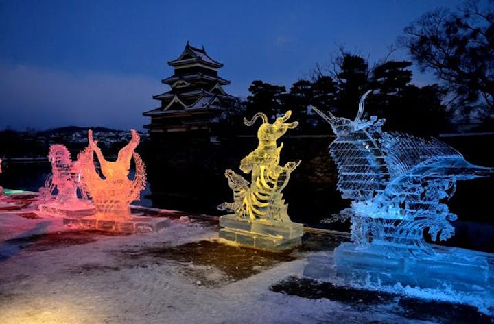 【開催中止】国宝松本城氷彫フェスティバル