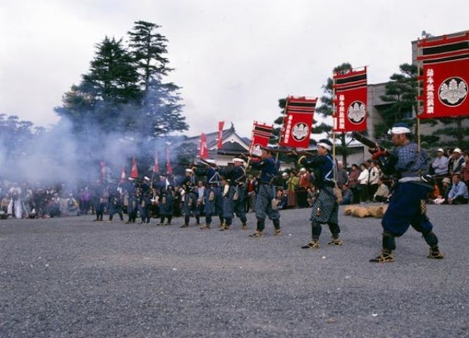 第32回 国宝松本城「古式砲術演武」