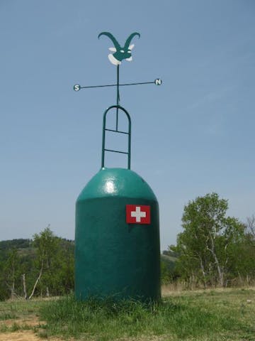 菅平高原、ダボスの丘(ダボスの塔付近)