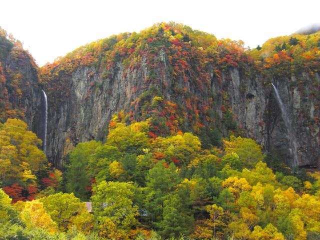 米子大瀑布の紅葉
