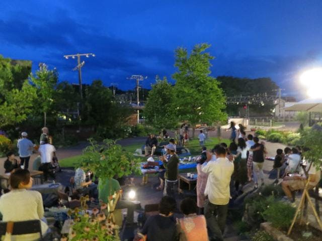 停車場ビアガーデン