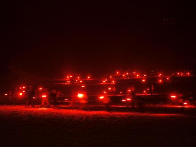 鹿島槍火まつり