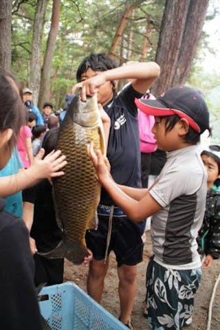 【2020年中止】木崎湖湖水開き・地引網と水上トレッキング