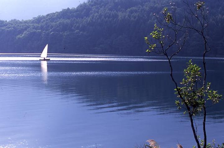 木崎湖と季節の花めぐりコース