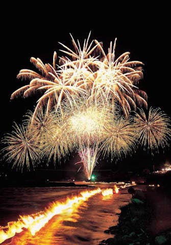 【2021年中止】市田灯ろう流し大煙火大会