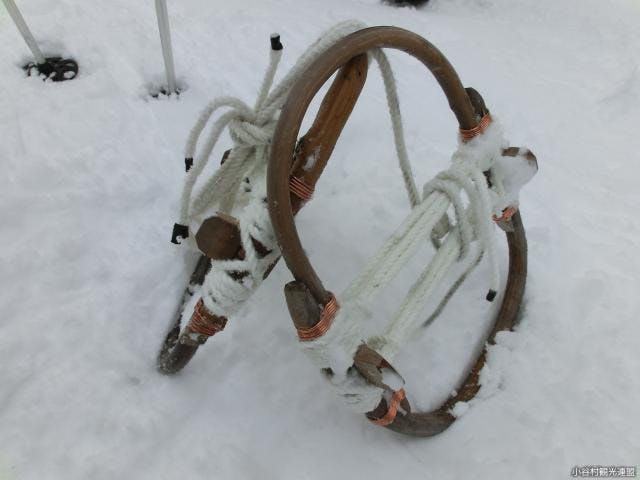 雪国の文化を学ぶ　爪かんじき作り