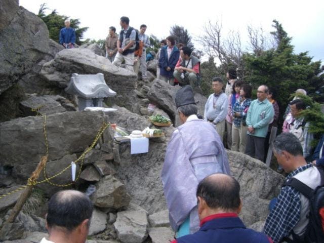 笠岳山開きトレッキング