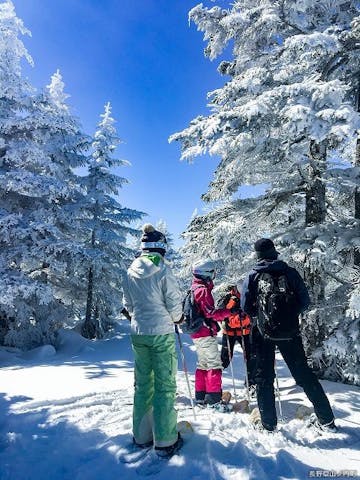 志賀高原スノーシューハイキング