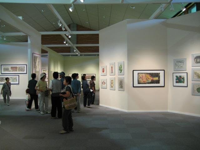 栄村 白い森の美術館