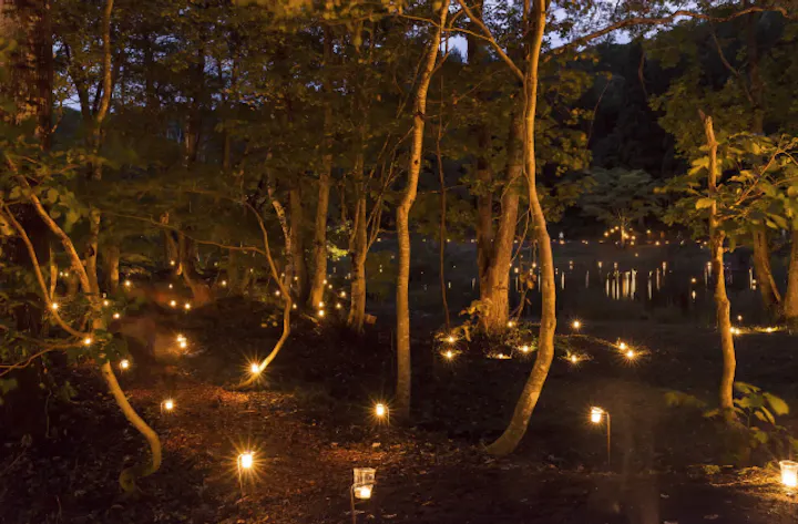 秋山郷の夢灯 ゆめほ アソビュー